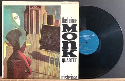 THELONIOUS MONK QUARTET MISTERIOSO LP RE RIVERSIDE ORPHEUM RECORDS JAZZ 1966 - Image 1 of 2