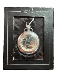 The Heritage Collection Argo Silver Plated Pocket Watch - Picture 1 of 6