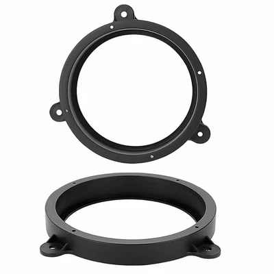 2× 6.5" Rear Door Speaker Adapter Plates Mount Brackets For 2014-2020 Subaru WRX - Image 1 of 4