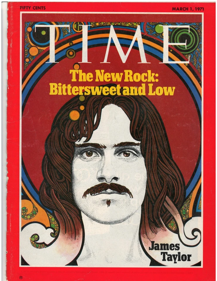 Time Magazine March 1, 1971 James Taylor  - Image 1 of 1
