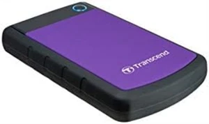 Transcend 4 TB Rugged Portable Hard Drive - Shock Resistant USB 3.1 Gen 1 StoreJ - Picture 1 of 10