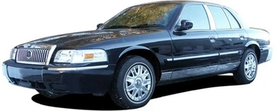 Tapicería de panel basculante de acero inoxidable QAA TH32482 8 piezas para Ford Crown Victoria 1992-2010 Foto 1 de 4