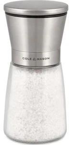 Cole And Mason Sunderland 5.5 Salt Mill Set For Sea Salt - Aesthetic Salt Mills - Picture 1 of 12