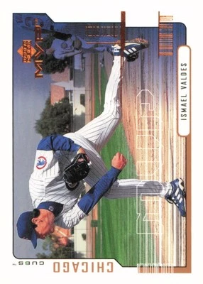 Tarjeta de béisbol 2000 Upper Deck MVP #45 Ismael Valdés Chicago Cubs Foto 1 de 2