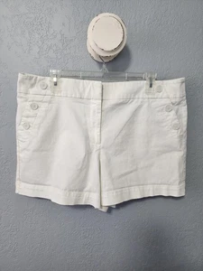 Loft Damen weiße Freizeitshorts Größe 12 - Bild 1 von 5