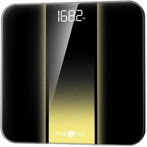 Bascula Digital de Bano 400lb Alta Precision Pantalla LED Vidrio Templado 6mm - Bild 1 von 12