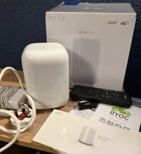 Acer Revo One RL85 1TB HDD Desktop Intel i3 4005U 4GB DDR3 Windows 10 BOXED - Picture 1 of 15