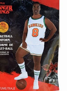 Uniforme de Baloncesto Stranger Things Hawkins Adulto MÁS Talla XXL Disfraz Husky NUEVO - Imagen 1 de 6