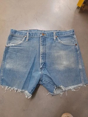 Wrangler Jean Jorts Taille Haute Bleu Moyen - Photo 1/3