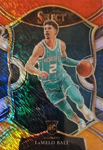 2020-2021 Select Lamelo Ball RC Rookie Concourse SHIMMER PRIZM SP - Foto 1 di 4