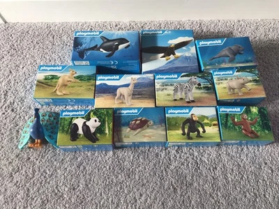 McDonald's Playmobil Happy Meal Toy Figures Bundle, All 12 Full Set, Boxed - Image 1 of 4