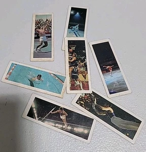 1976 NABISCO SUGAY DADDY SPORTSWORLD 7 CARDS LOT - Picture 1 of 2