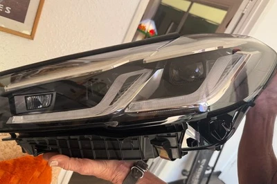 BMW M5 HEADLIGHT LEFT DRIVER 2021 2022 LED 540 550 8082659 OEM - Image 1 of 4