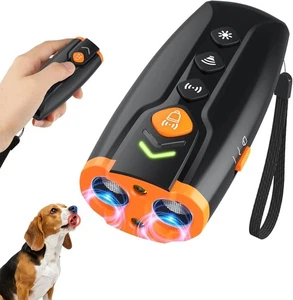 Herramienta de Entrenamiento de Ladridos de Perro con 3X Emisores Sónicos Ultra Largo Alcance, Recargable - Imagen 1 de 7