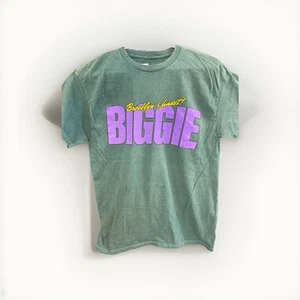 T-shirt grafica Biggie Smalls verde uomo taglia media - Foto 1 di 5