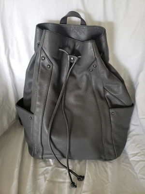 Kooba Fall 2015 Gray Leather Backpack Purse Bag Gunmetal Hardware EUC! - Image 1 of 4