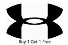 ~*~ UNDER ARMOUR Logo Vinyl Decal Wall Buy 1 Get 1 Free