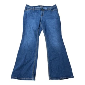 TORRID Luxe Slim Boot Super Stretch Mid-Rise Jeans 22 Regular Plus Size - Picture 1 of 3