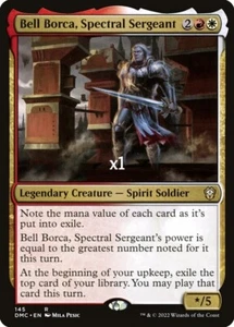 MTG Commander: Dominaria United DMC Bell Borca, Spectral Sergeant MINT - Picture 1 of 1