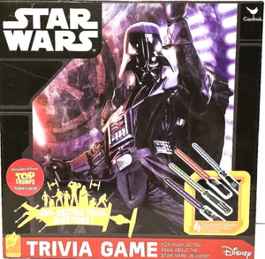 Star Wars - Quizspiel - 650+ Fragen - 4 Lichtschwert Puzzleteile - vollständig - Bild 1 von 8