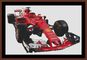 Kit point de croix voiture Ferrari F1 - Photo 1/2