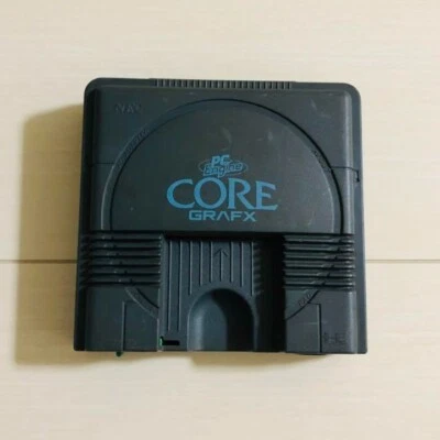 NEC PC Engine Core Graphics Console tested working Black only Used - Image 1 of 2