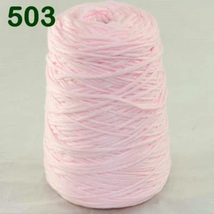 Sale New 1Cone 400g Soft Worsted Cotton Chunky Super Bulky Hand Knitting Yarn 03 - Picture 1 of 3
