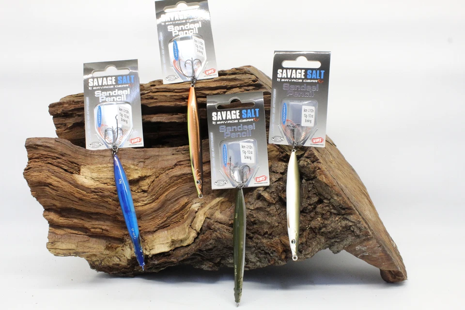 Savage Gear Sandeel Pencil 90mm 13g 12 Farben Meerforellenblinker 9cm Mefo NEW - Bild 1 von 1