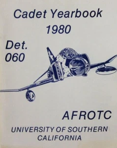Vintage USC Trojans AFROTC Air Force Det 60 Cadet Corps Guide Yearbook 1980 - Picture 1 of 10