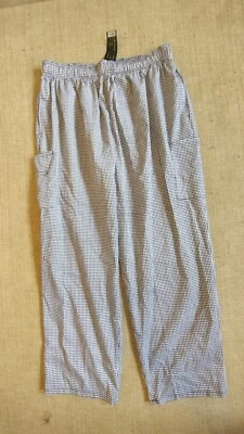 Natural Uniforms Classic Houndstooth Chef Pants. Size 3XL. New with tags  - Image 1 of 4