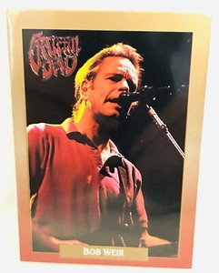 1991 BOB WEIR #2 Grateful Dead Brockum Rock Cards Legacy Series Deadhead