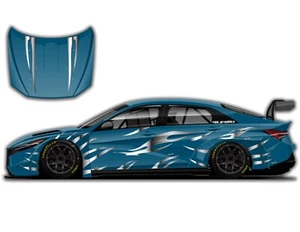 ENJOU-1 Livery Custom Racing Decals Drift Racing Door Banner JDM Side - Picture 1 of 4