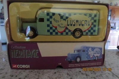 CORGI CLASSICS HERITAGE 1/50: Camion Bernard "Lustucru" en boîte d'origine - Photo 1/4