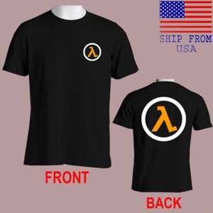 Half Life Lambda Men's Black Size S-5XL - Picture 1 of 1