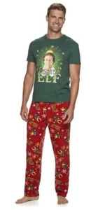 Juego de Pijamas Elf DESCUBRE TU ELF INTERIOR 2 piezas (Para Hombre M) Nuevo con Etiquetas - Imagen 1 de 1