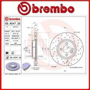 09.A047.3X#11 DISCO FRENO ANTERIORE SPORTIVO BREMBO XTRA MINI MINI Coupe (R58) C - Foto 1 di 1