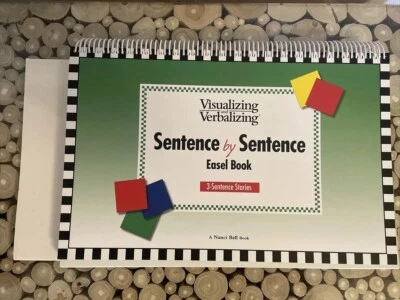 Visualizing and Verbalizing 3 Sentence by Sentence Stories Easel Book Nanci Bell - Image 1 of 4