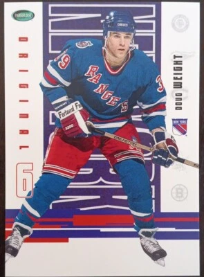 2003 - 2004 Parkhurst Doug Weight Original Six Rangers #32 Hockey Card - Image 1 of 2
