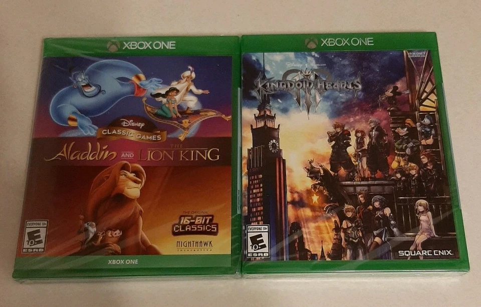 Aladdin and The Lion King & Kingdom Hearts III (Xbox One) BRAND NEW!!! - Image 1 of 1