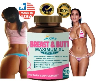 BUTT BOOSTER SEXY ENLARGEMENT PILLS FIRMER BIGGER Female LIFT Supplemen 90 - Image 1 of 4