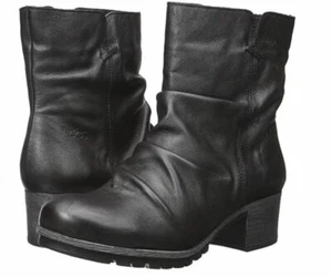 Bos. & Co Leder Damen Madrid Stiefel Party Cowboy Mode Stiefel Pewter EU 38 - Bild 1 von 7