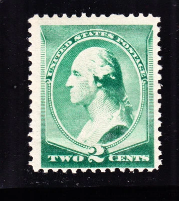 US 213 2c Washington Mint F-VF OG NH SCV $120 (004) - Image 1 of 2