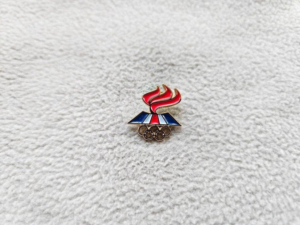 Paris 2024  - NOC Iceland Olympic Committee pin model-1 - Image 1 of 1