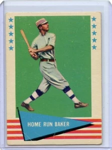 1961 Fleer Home Run Baker New York Yankees #6  ⭐️💥🎯VG - Picture 1 of 2