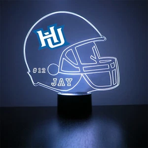 Hampton Pirates, College Football LED Sports Fan Lamp, Personalized Gift  - Picture 1 of 11