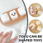 1x Tofu Kawaii Slow Rising Simulation Slow Rebound Reliever Stress Toy Q8D7