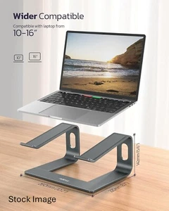 Nulaxy Laptop Stand Ergonomic Aluminum Laptop Mount Computer Stand for Desk - Afbeelding 1 van 11