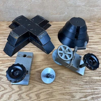 VTG New Hermes Orbital Cones Engravograph Manual Engraving Parts Gears Wooden - Image 1 of 4