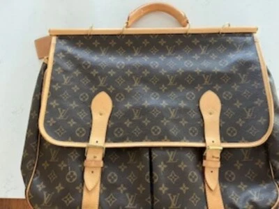LOUIS VUITTON Monogram Canvas SAC CHASSE HUNTING Garment Travel Luggage Bag - Image 1 of 4