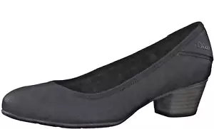 S.oliver Court Shoes Ballerina Ballet Slippers Shoes Black Size 5 New - Picture 1 of 4